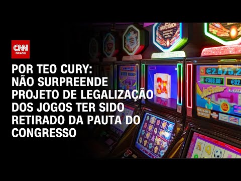 ​Análise: Não surpreende projeto de legalização dos jogos ter sido retirado da pauta | CNN 360°