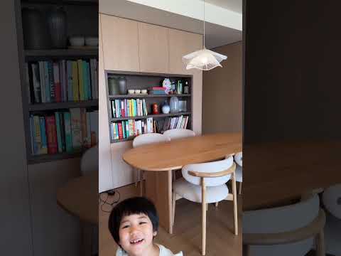 Các Kịch bản ánh sáng tự nhiên trong nhà với rèm sáo gỗ để tạo mood khác nhau. #interiordesign