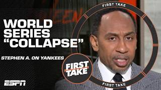 IT'S BAD! 😧 Stephen A. on the Yankees' World Series 'COLLAPSE,' Juan Soto & Aaron Boone | First Take