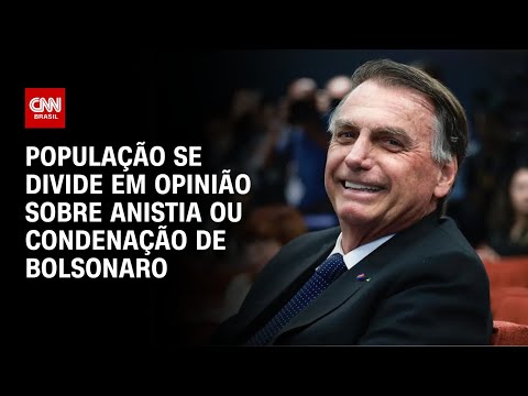 ​Bolsonaro: 49,3% apoiam anistia e 49% querem condenação, diz AtlasIntel | GPS CNN