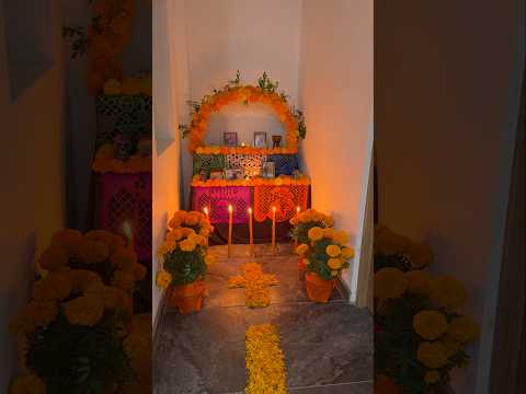 Así quedó mi altar de día de Muert0s 🧡🕊️ #parati #mexico #tradiciones #viralvideo