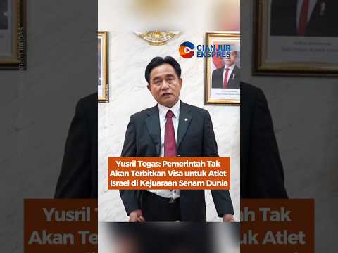 Yusril Tegas: Pemerintah Tak Akan Terbitkan Visa untuk Atlet Israel di Kejuaraan Senam Dunia
