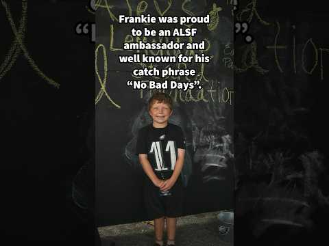 Frankie continues to inspire us🎗️ Lets aspire for “No Bad
Days.”💛#braintumorawareness #reels