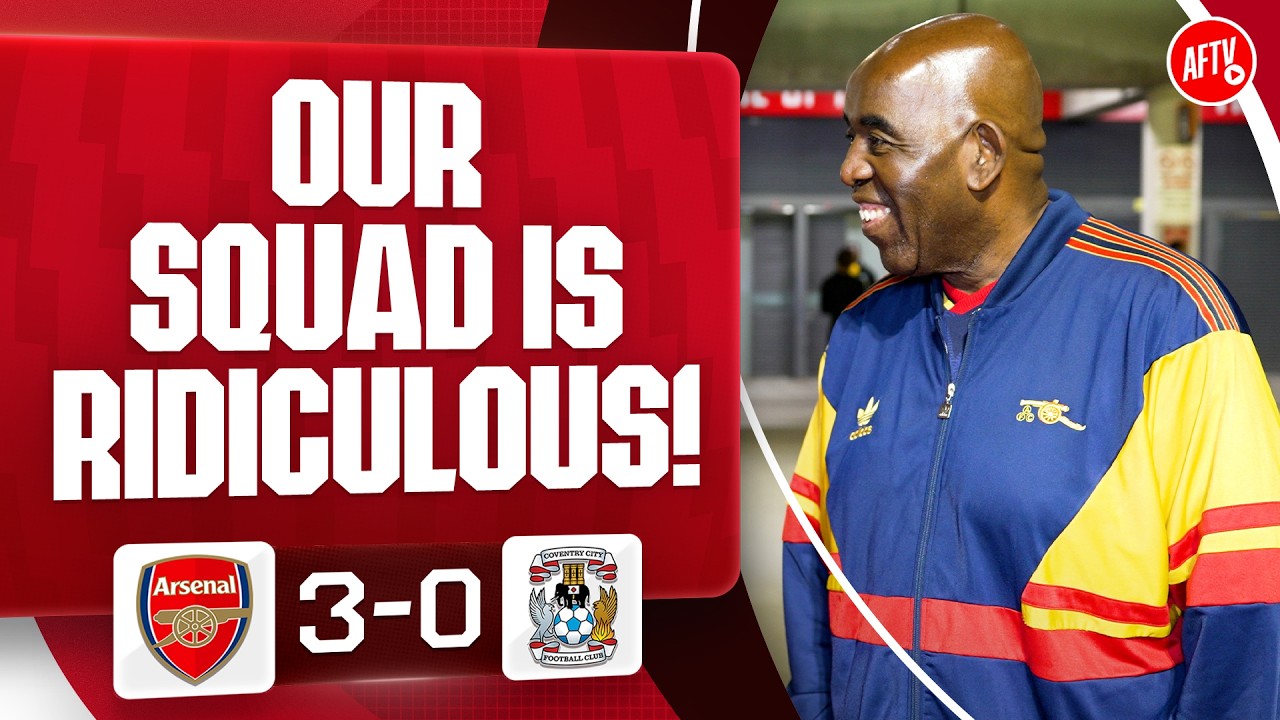 TY Interviews Robbie - Our Squad Is Ridiculous! | Arsenal 3-0 Coventry