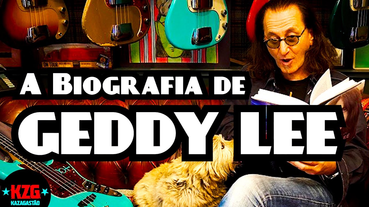 GEDDY LEE ⭐️ "My Effin' Life" ⭐️ AutoBiografia em português ⭐️