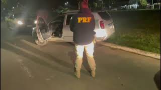 Criminoso, natural de Guaíba, é preso pela PRF, com carro roubado em Eldorado do Sul