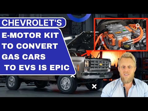 Chevrolet's e-motor kit to convert gas cars to EVs is EPIC