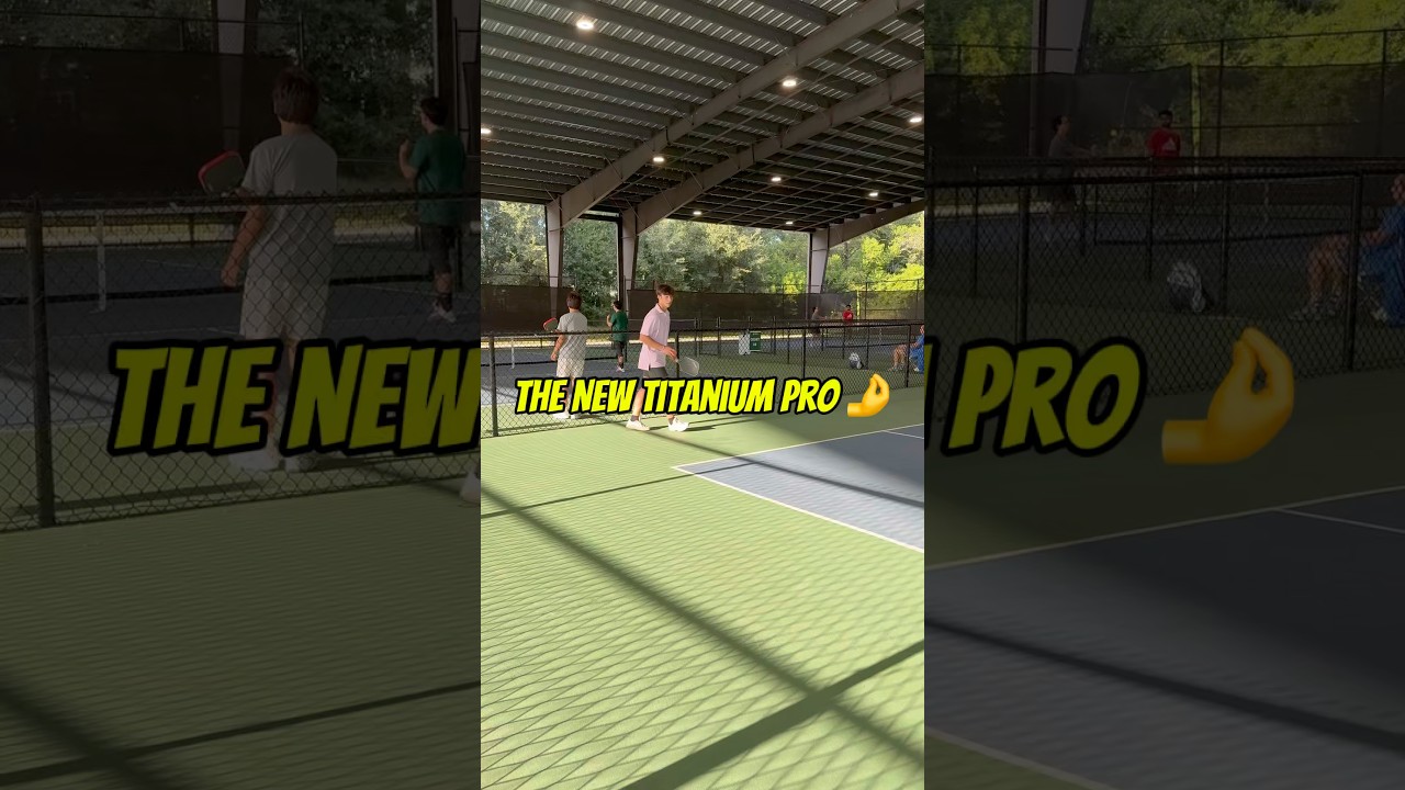 Hit Harder W/ This Pickleball Paddle ⚙️ #pickleball #pickleballvideos #pickleballshorts