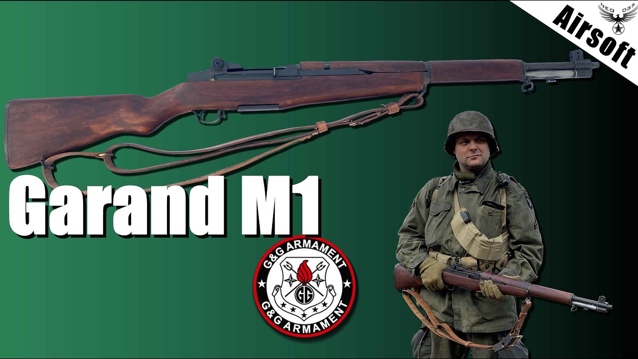 🔫 Garand M1 G&G - Présentation de réplique d'airsoft WW2