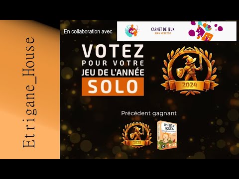 [Spécial] Les Robinson d'Or - Votez pour le meilleur jeu solo 2024 !!