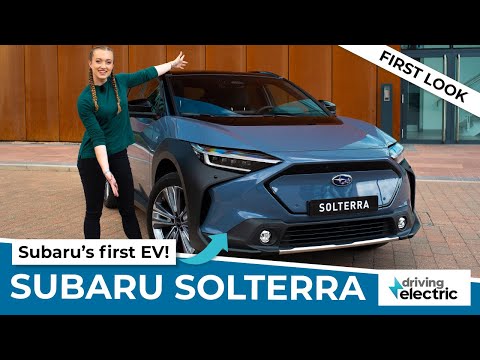 New 2022 Subaru Solterra electric family SUV first look – DrivingElectric