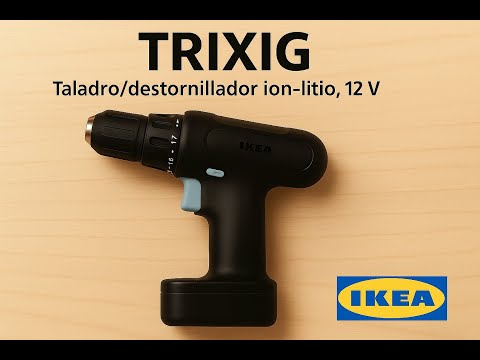 TRIXIG Taladro/destorn ion-litio, 12 V