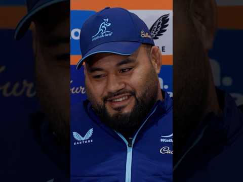 Taniela Tupou is 𝐫𝐞𝐚𝐝𝐲 for <strong>Ox</strong> Nchè and the Springboks pack 💪 #TheFlightCentreSeries