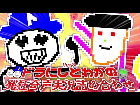【2人実況】ドラにしとわかの発狂奇声実況詰め合わせ Ver.3