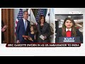 Eric Garcetti Sworn In As US Ambassador To India  - 00:44 min - News - Video