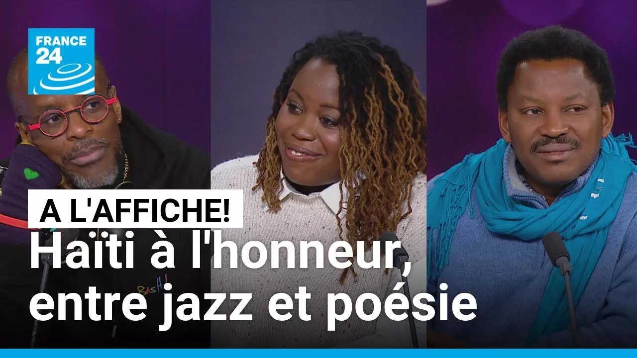Haïti à l'honneur, entre jazz et poésie, avec James Noël et Jowee Omicil • FRANCE 24