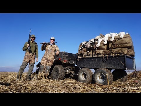 EPIC LITTLE 2 MAN BANGER GOOSE HUNT!!!