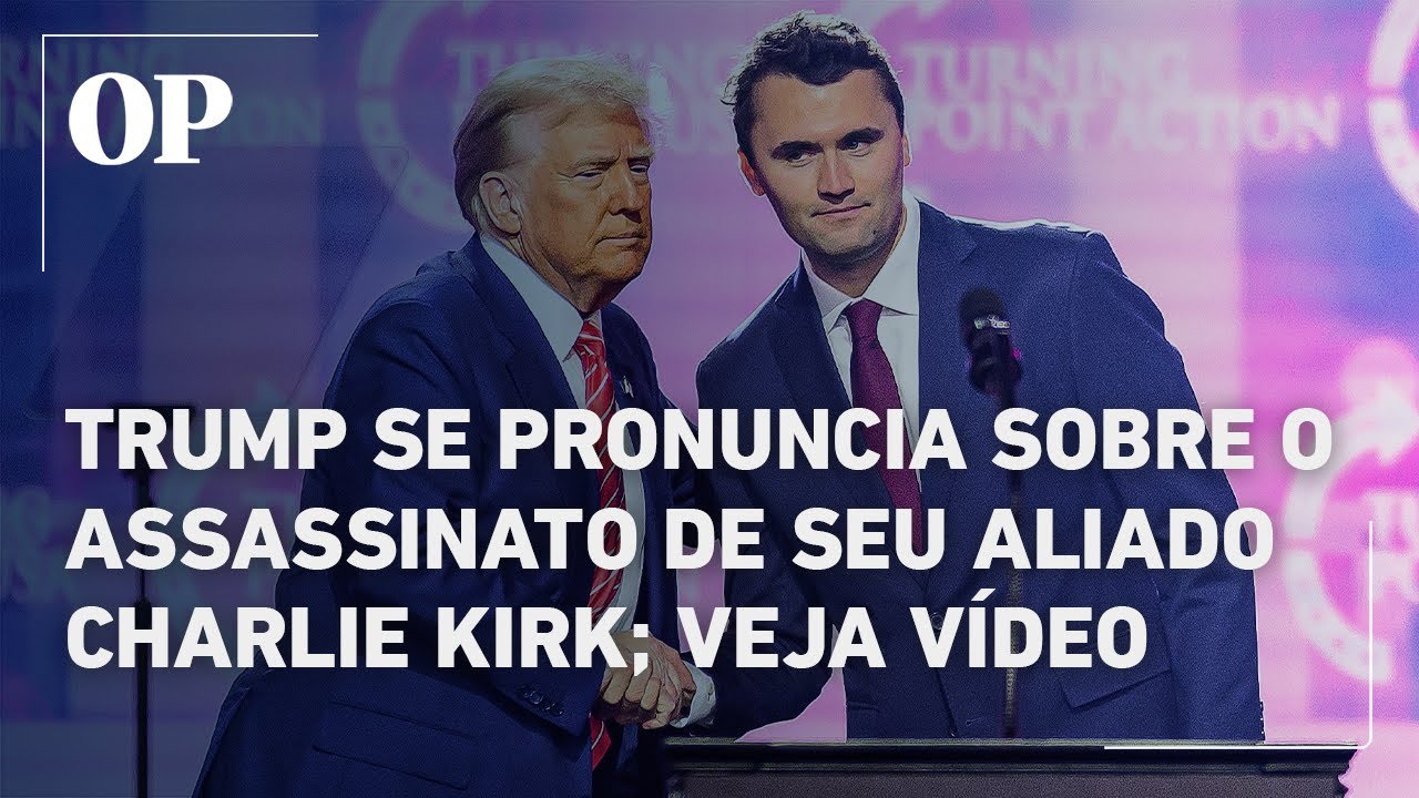 Donald Trump divulga vídeo com pronunciamento oficial sobre o assassinato de seu aliado Charlie Kirk