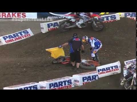 Ken Roczen Crash A2 Timed Practice 2 (2013) 