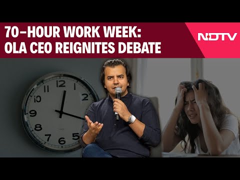 70-Hour Work Week: Ola CEO Reignites Debate