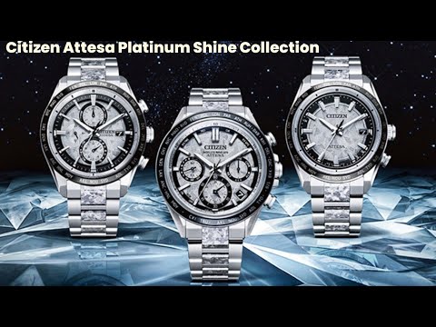 Citizen Attesa Platinum Shine Collection - Available In Global