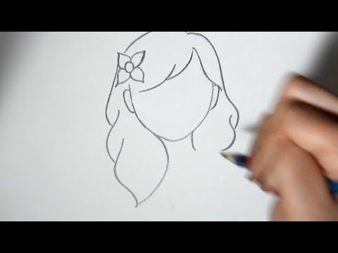 Easy Hairstyles Drawings