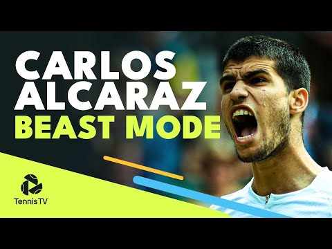 5 Times Carlos Alcaraz Went BEAST MODE 💣