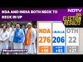 Election Results 2024 | NDA Past Majority, Show Leads, INDIA Puts Up Fight