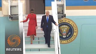 Trump visits France39s Macron, escaping domestic woes -