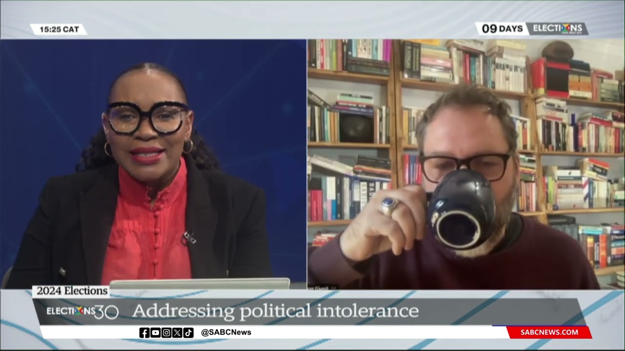 2024 Elections | Addressing political intolerance: Dr Richard Pitthouse