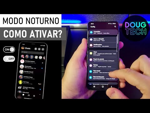 Como Ativar/Desativar o MODO ESCURO no Samsung