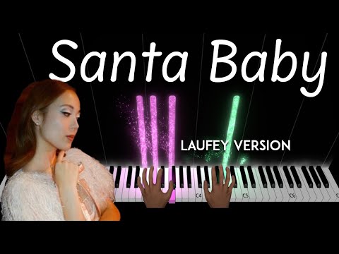 Santa Baby by Laufey piano cover + sheet music & lyrics