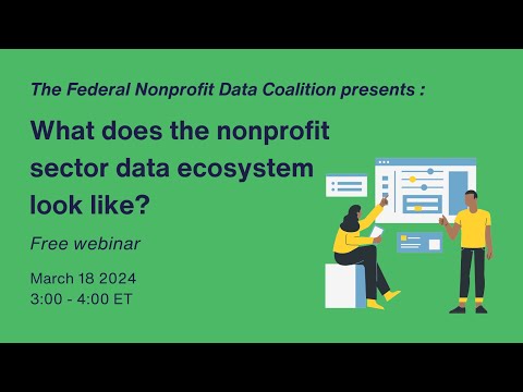 FNDC Webinar: What does the nonprofit sector data ecosystem look like?