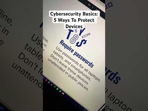 5 ways to secure your devices #shorts