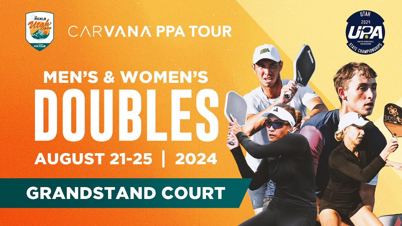 The Picklr Utah Open (Grandstand Court) - Men’s and Women’s Doubles