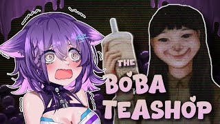 【THE BOBA TEASHOP】one boba with 100% scream sugar please!!【#AngyCatto 