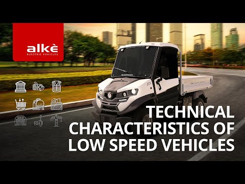 Discover the technical characteristics of low speed vehicles (LSVs)!