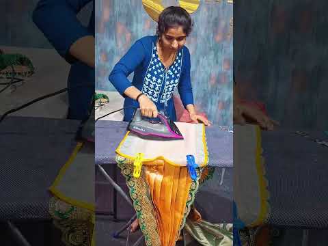 saree pre-pleating @adhymitha_sweety  #adhymitha #adhymithasweety #adhymithasareepre-pleating