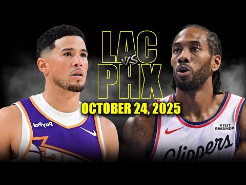 Los Angeles Clippers vs Phoenix Suns Full Game Highlights - October 24, 2025 | NBA Season