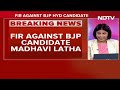 Madhavi Latha FIR | BJPs Madhavi Latha Asks Muslim Women To Show Face For ID Check, Sparks Row  - 05:41 min - News - Video