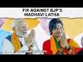 Madhavi Latha FIR | BJPs Madhavi Latha Asks Muslim Women To Show Face For ID Check, Sparks Row