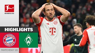 Defeated! Bayern Lose At Home! | FC Bayern — Bremen 0-1 | Highlights | Matchday 18 – Bundesliga
