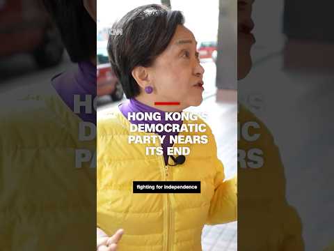 Hong Kong’s Democratic Party nears its end