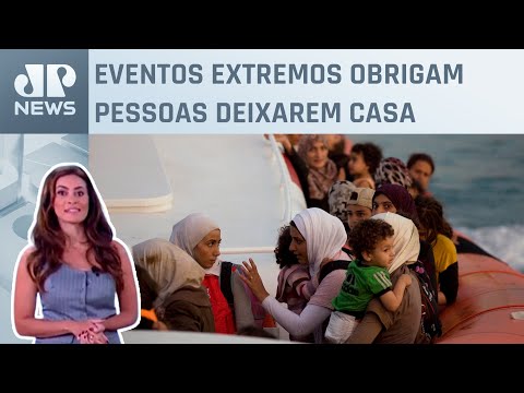 O que são os refugiados climáticos? Patricia Costa comenta