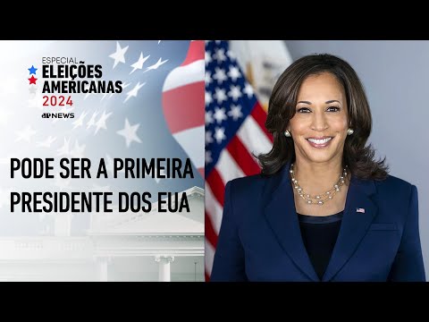 Quem é Kamala Harris, vice-presidente que disputa a presidência? | ELEIÇÕES EUA