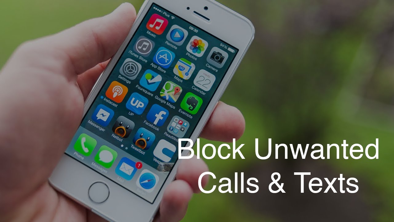 Iphone Tip How To Block Unwanted Calls Texts Imessages And Facetime Calls Youtube 2326