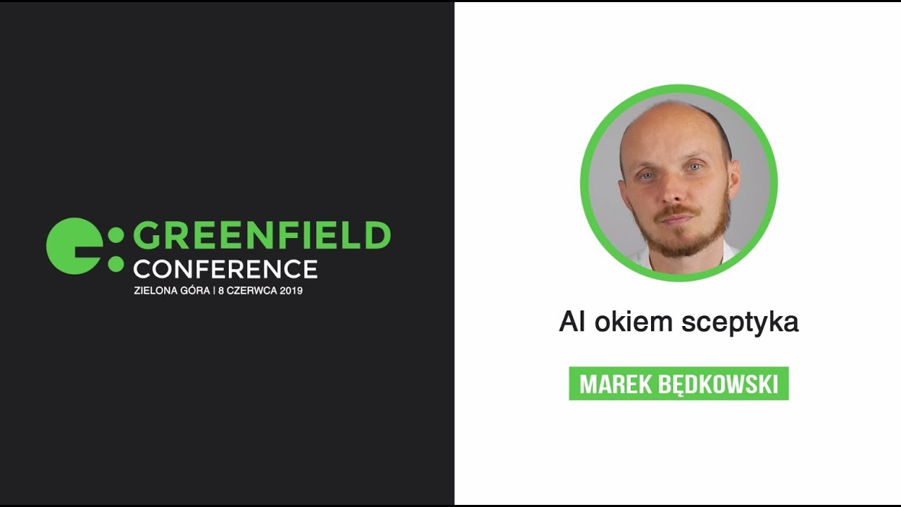 AI okiem sceptyka Marek Będkowski