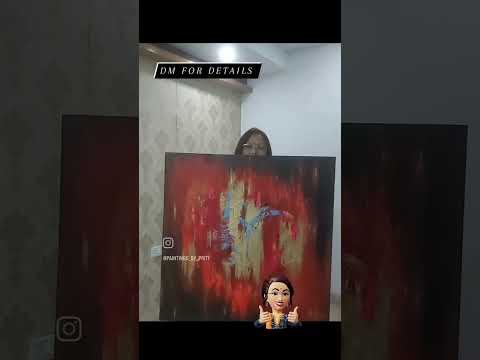 Abstract acrylic painting revealed #art #painting #abstract