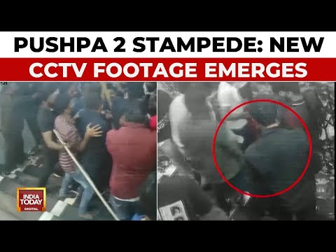New CCTV Footage Reveals Horrific Scenes From Pushpa 2 Premiere Stampede In Hyderabad | India Today