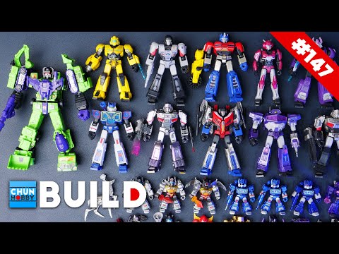 Transformers Speed Build! ONE wave2 & Devastator & Grimlock & MORE!! | BLOKEES Figures | Beat Build